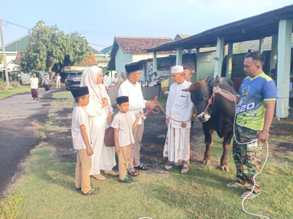 Kodim 0820 Probolinggo Gelar Sholat Idul Adha Dan Sembelih Hewan Kurban