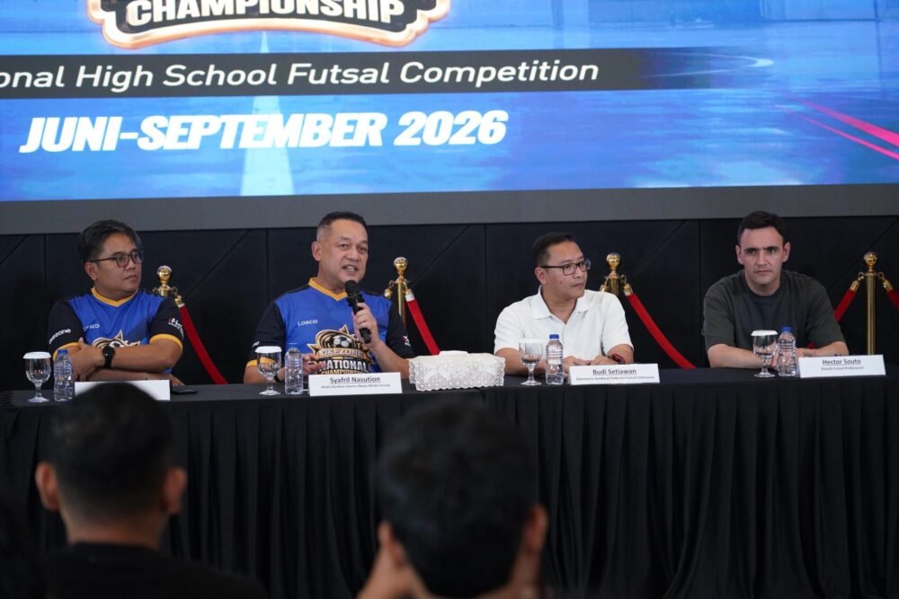 Turnamen Futsal Antar SMA Nasional Siap Digelar Juni 2026