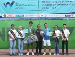 Rafa dan Gwen Rebut Gelar ITF Perdana di Sukoharjo