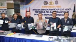 Imigrasi Amankan 210 WNA Terkait Dugaan Online Scam di Batam