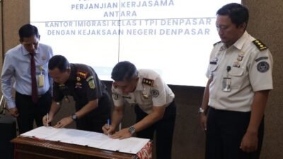 Imigrasi Denpasar dan Kejari Denpasar Perkuat Sinergi Penegakan Hukum Keimigrasian
