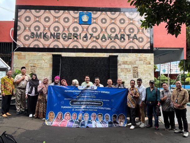 Cetak Kreator Digital, Fikom UMB Dorong Siswa SMK Jadi Produsen Konten