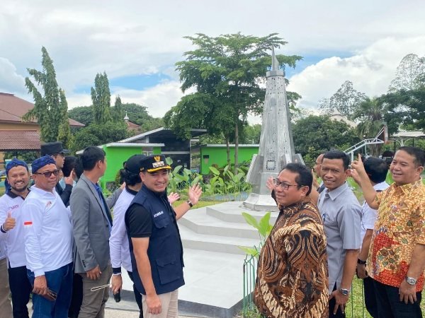 Monumen SMSI di Cilegon Dipercantik, Simbol Sejarah Media Siber Kian Terawat
