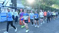 Olahraga Ceria di Lanud Husein Sastranegara, Warga Bandung Diajak Hidup Sehat