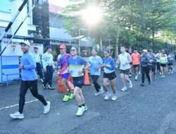 Olahraga Ceria di Lanud Husein Sastranegara, Warga Bandung Diajak Hidup Sehat