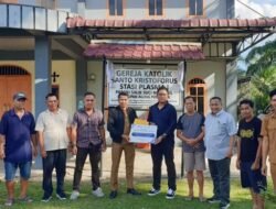 Jelang Hari Kenaikan Yesus Kristus, PalmCo Pasang PLTS Atap di Gereja Pedalaman Kalbar