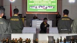 Ujian Kenaikan Tingkat Pencak Silat Militer Kodim 0819/Pasuruan