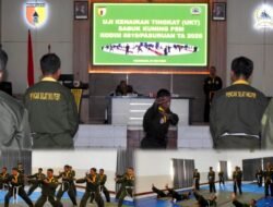 Ujian Kenaikan Tingkat Pencak Silat Militer Kodim 0819/Pasuruan