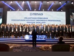 Pengurus PERADI Profesional 2026-2031 Dikukuhkan, Perkuat Kualitas dan Integritas Advokat
