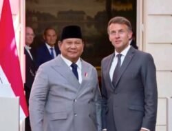 Prabowo dan Macron Sepakat Dorong Solusi Dua Negara untuk Palestina