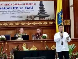 Rakerda Satpol PP se-Bali Bahas Penguatan Deteksi Dini dan Ketertiban Umum