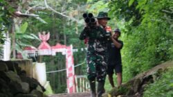 Terabas Hutan dan Tebing Curam, Satgas TMMD Perjuangkan Air Bersih di Lereng Probolinggo