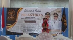 Sanggar Swarna Dahayu Tampilkan Tari Topeng di Pelantikan AMKI Indramayu