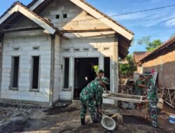 Rehab RTLH Milik Ibu Rafi’ah di Dusun Klagin Capai 85 Persen