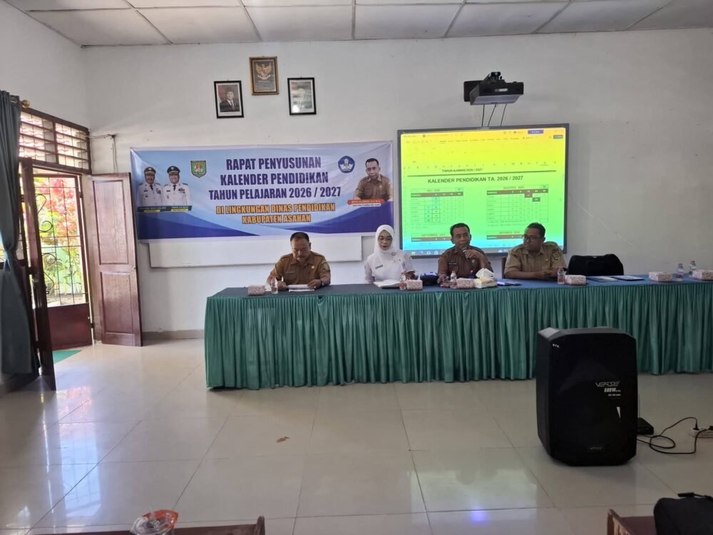 Disdik Asahan Susun Kalender Pendidikan 2026/2027