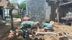 Pembangunan Rehabilitasi Rumah Tidak Layak Huni milik Ibu Seniwati usia 36 tahun di Dusun Klagin RT 19 RW 07 Desa Brabe, Kecamatan Maron, telah mencapai progres 90 persen. (Foto: ist)