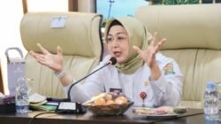 Wabup Tangerang Intan Nurul Hikmah pada acara Sosialisasi Isbat Nikah Terpadu di Puspemkab. (Foto: Ist/sp)