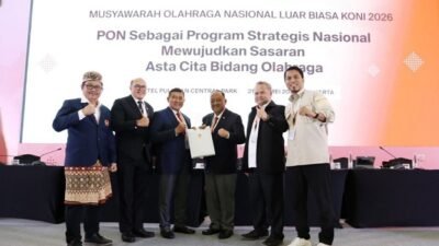Banten-Lampung Resmi Jadi Tuan Rumah PON 2032