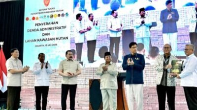Presiden Prabowo Subianto menegaskan komitmen pemerintah memperkuat institusi yudikatif dan penegakan hukum demi melindungi kekayaan negara serta menjamin kesejahteraan rakyat. (Foto: BPMI Setpres)
