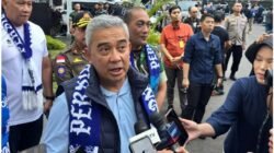Wali Kota Bandung, Muhammad Farhan, mengimbau para Bobotoh agar tidak melakukan euforia berlebihan usai kemenangan Persib Bandung atas Persija Jakarta pada laga pekan ke-32 Super League 2025/2026 di Stadion Segiri, Minggu (10/5/2026). (Foto: ist).