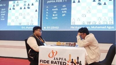 Aditya Bagus Turun ke Posisi Lima JAPFA FIDE Rated 2026