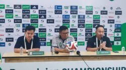 ki-ka: COO Garudayaksa FC Derry Hidayat, Pembina Garudayaksa FC Danang Wicaksana Sulistya, CEO M.Reza Anugerah (Foto: AGF).