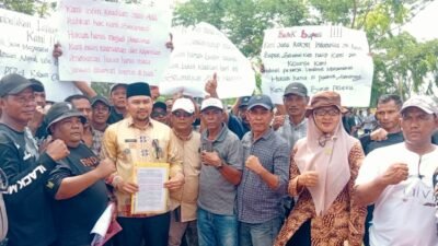 Ratusan Pekerja PTPN IV Cot Girek Datangi Kantor Bupati Aceh Utara, Minta Kepastian Sengketa Lahan