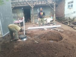 Progres Sanitasi TMMD di Desa Brabe Tembus 60 Persen, Kebutuhan Warga Mulai Terpenuhi
