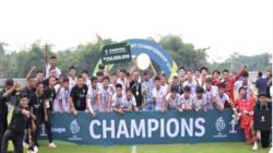 Sumsel United U19 sukses menorehkan sejarah dengan meraih gelar juara Elite Pro Academy (EPA) Championship U19 musim 2026. (Foto: ILeague).