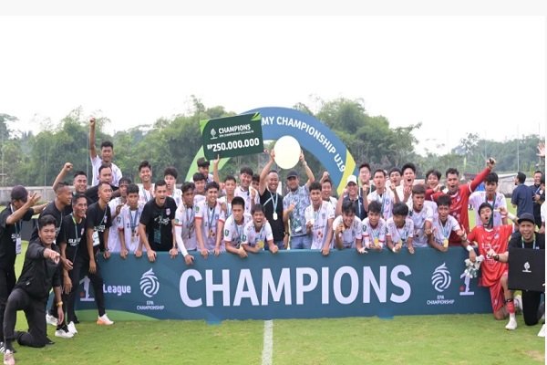 Sumsel United U19 sukses menorehkan sejarah dengan meraih gelar juara Elite Pro Academy (EPA) Championship U19 musim 2026. (Foto: ILeague).