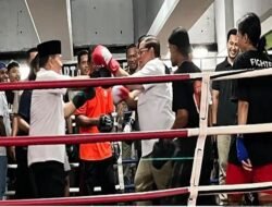 Pramono Resmikan Arena Tinju di Kolong Flyover Pasar Rebo