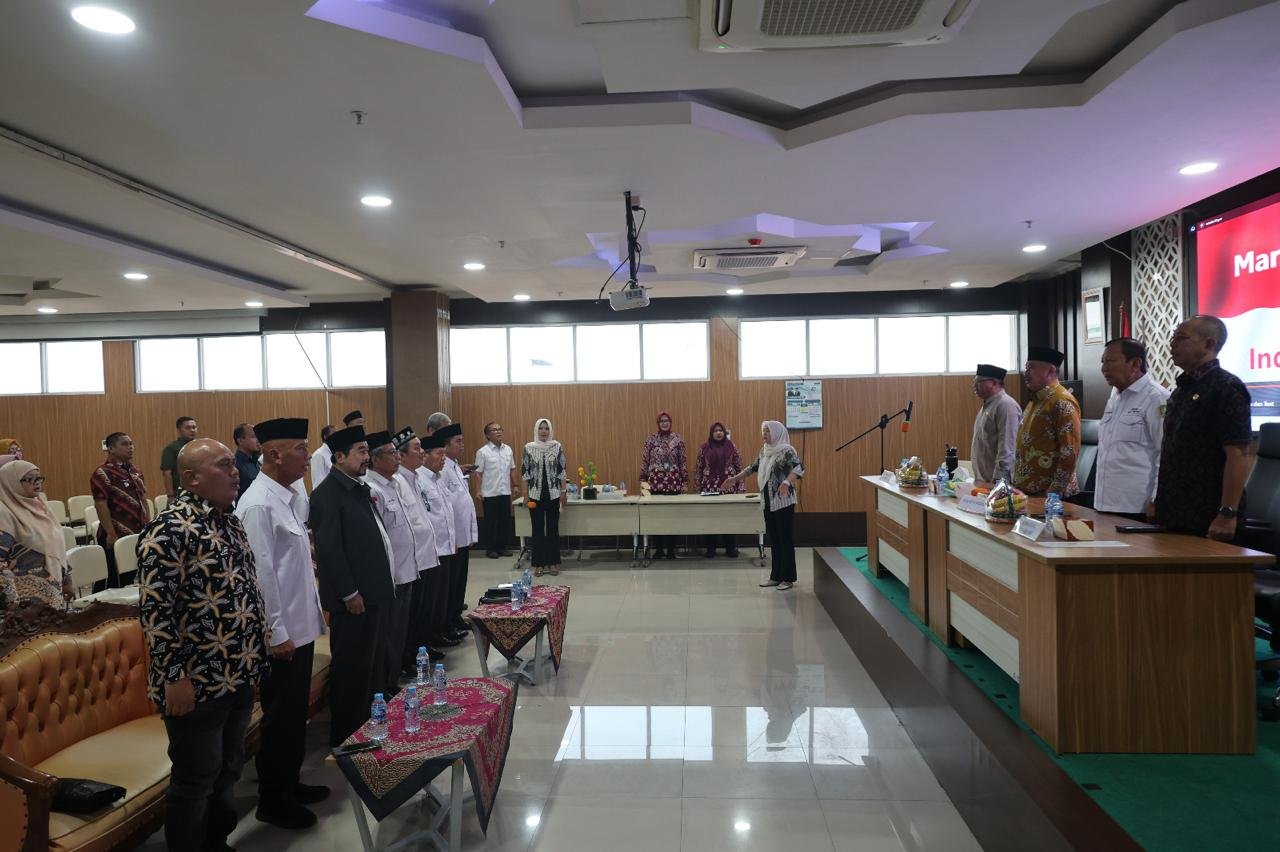 Wakil Wali Kota Bekasi Abdul Harris Bobihoe mengajak para camat dan lurah memperkuat kolaborasi dalam menjaga kerukunan umat beragama serta harmoni sosial di wilayah Kota Bekasi. (Foto: ist).