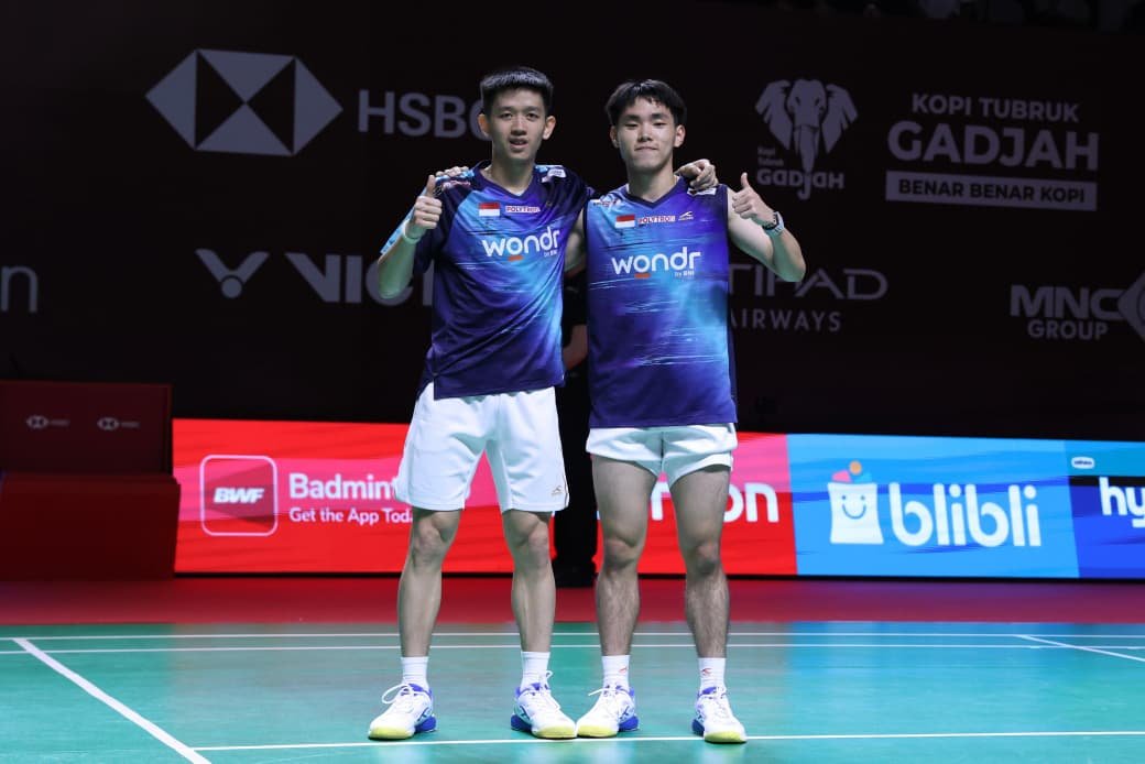 Raymond/Joaquin Revans dan Lolos ke Babak Kedua Indonesia Open
