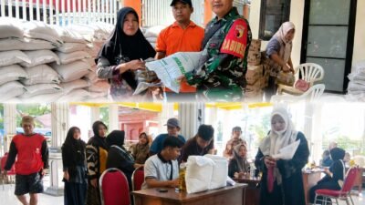 2.464 Warga Rowogempol Terima Bantuan Pangan