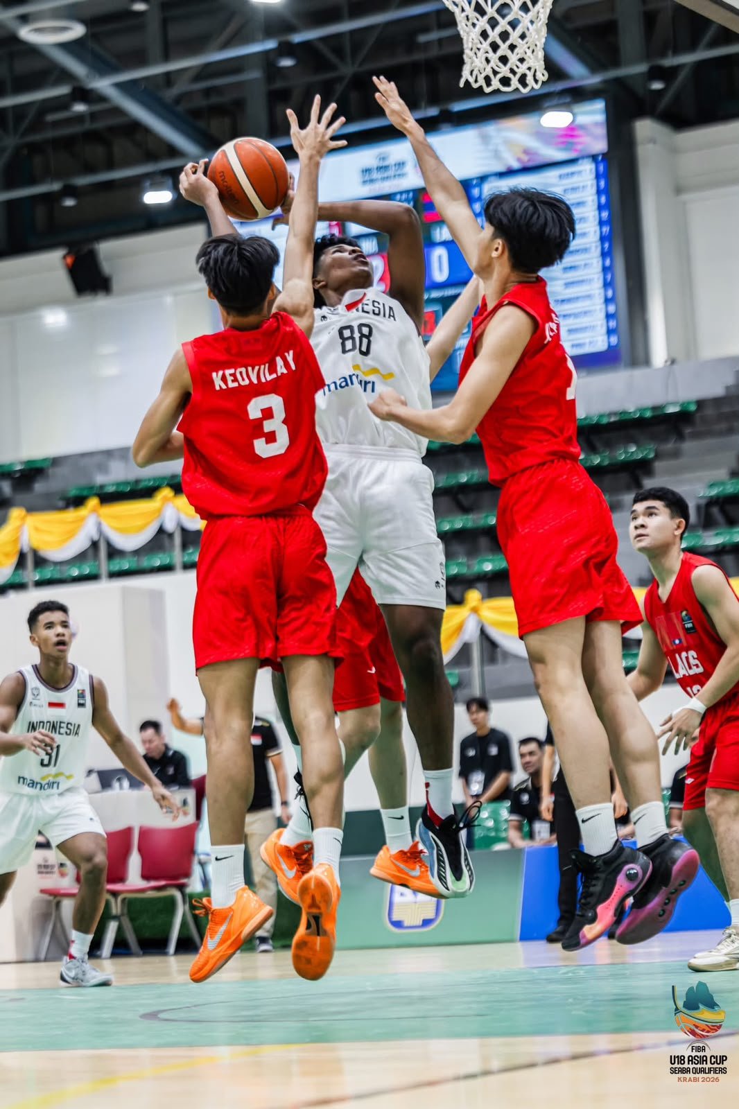 Timnas Basket U18 Indonesia ke Semifinal Usai Kalahkan Malaysia