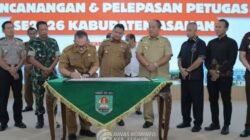 Pemerintah Kabupaten Asahan bersama BPS Kabupaten Asahan resmi melepas 654 petugas Sensus Ekonomi 2026