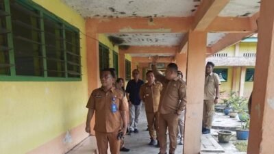 Dinas Pendidikan Asahan Tinjau SMP Yapendak Air Batu