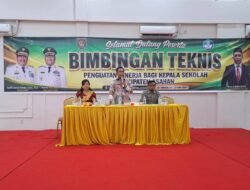 Disdik Asahan Perkuat Kinerja Kepala Sekolah