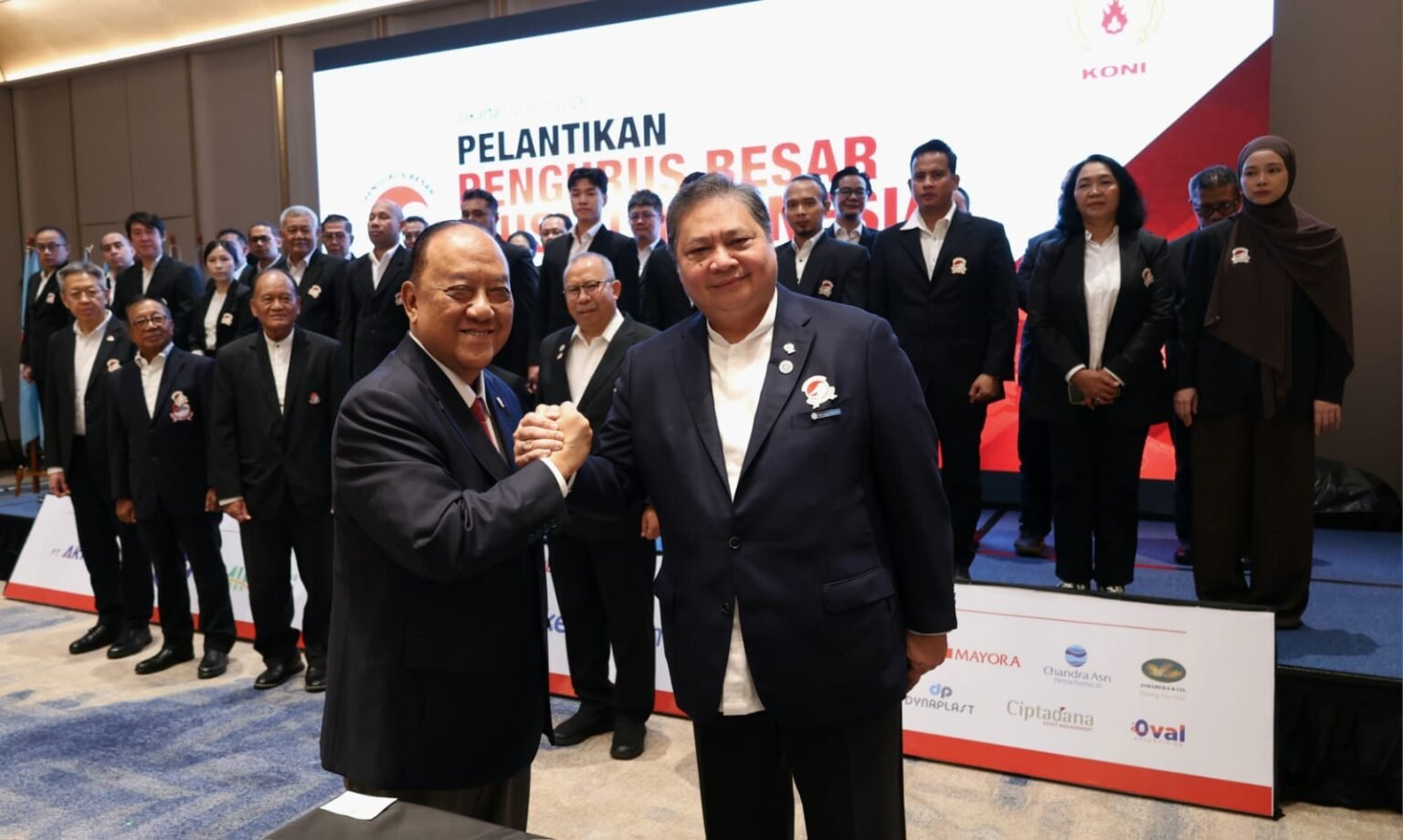 Airlangga Hartarto Pimpin PB Wushu, KONI Targetkan Prestasi Dunia