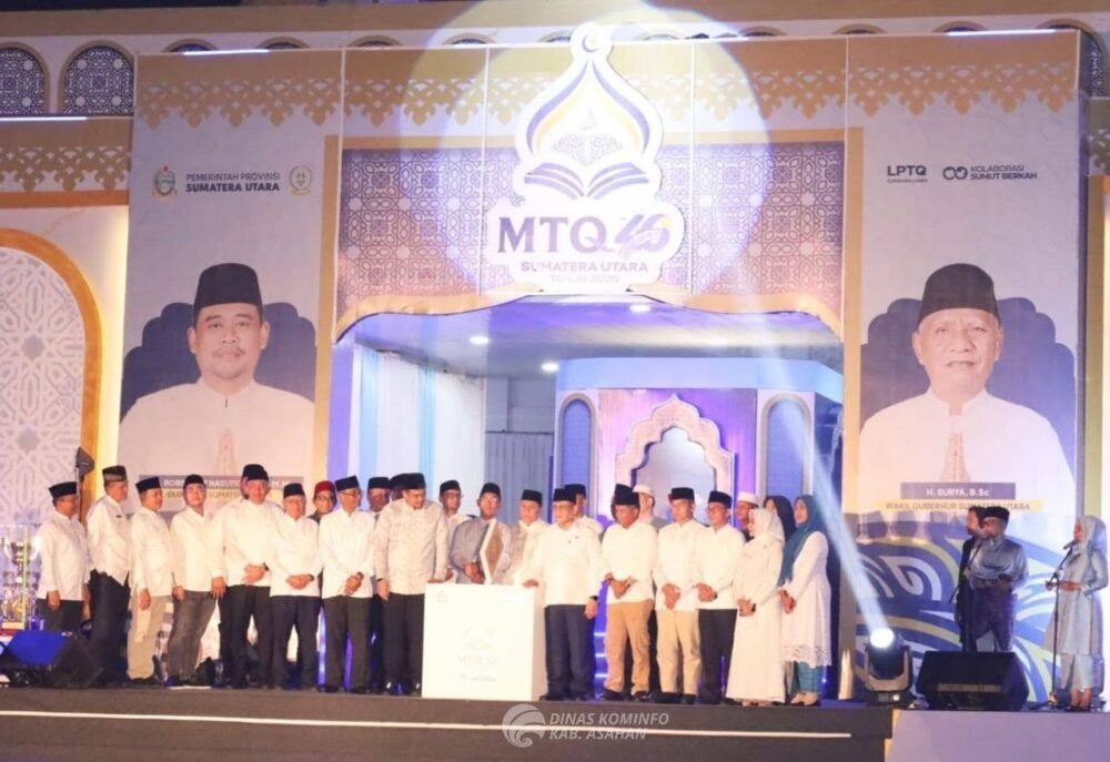 Bupati Asahan Hadiri Pembukaan MTQ Sumut ke-40