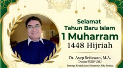 Asep Setiawan: Hijrah dan Diplomasi Pembebasan Palestina: Saatnya RI Memimpin Suara Moral Dunia Islam