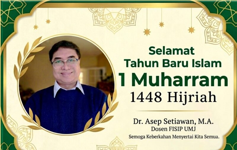 Asep Setiawan: Hijrah dan Diplomasi Pembebasan Palestina: Saatnya RI Memimpin Suara Moral Dunia Islam