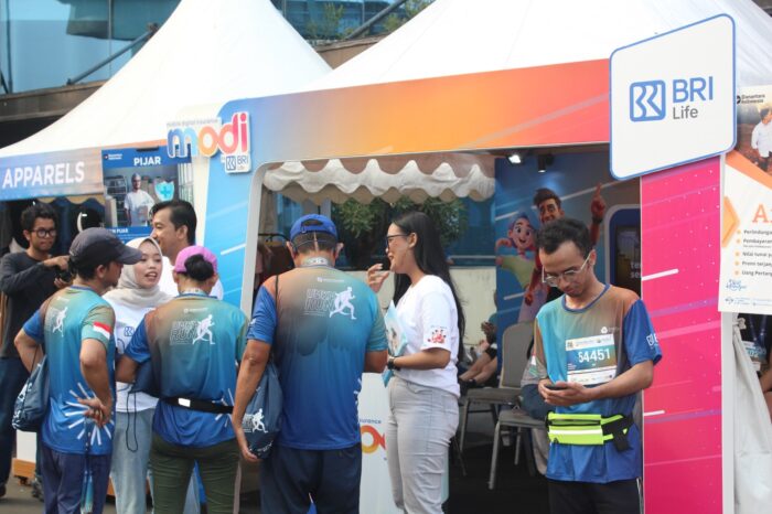 BRI Life Dukung Kegiatan Kementerian UMKM melalui 'UMKM Fun Run 5K'