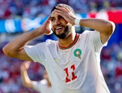 Gol Kilat Saibari Antar Maroko Taklukkan Skotlandia, Singa Atlas Puncaki Grup C