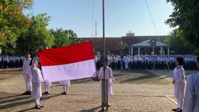 SMP Negeri 4 Pasuruan Gelar Upacara Peringatan Hari Lahir Pancasila Tahun 2026