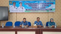 Camat Kisaran Timur Sosialisasikan Posyandu 6 SPM