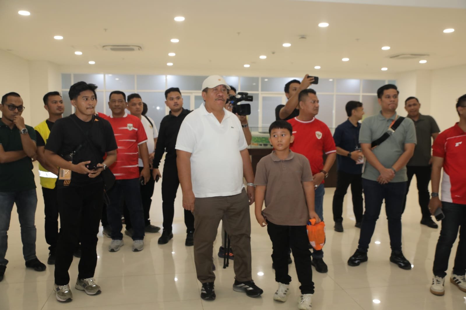 Bupati Asahan Hadiri Nobar Timnas U-19 di Sumut