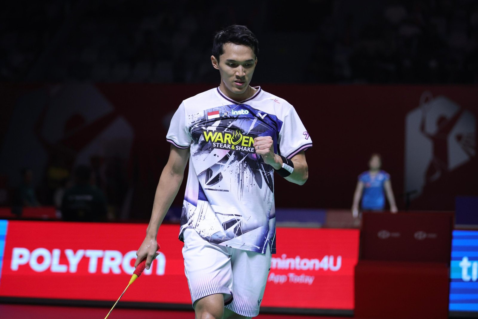 Jonatan Christie membuka langkah di Polytron Indonesia Open 2026
