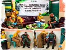 Prajurit Sehat, Tugas Kuat: Personel Koramil 12/Rembang Jalani Skrining Kesehatan