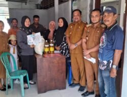 Camat Kota Kisaran Timur Tinjau Penyaluran Bantuan Pangan Kabupaten Asahan di Kelurahan